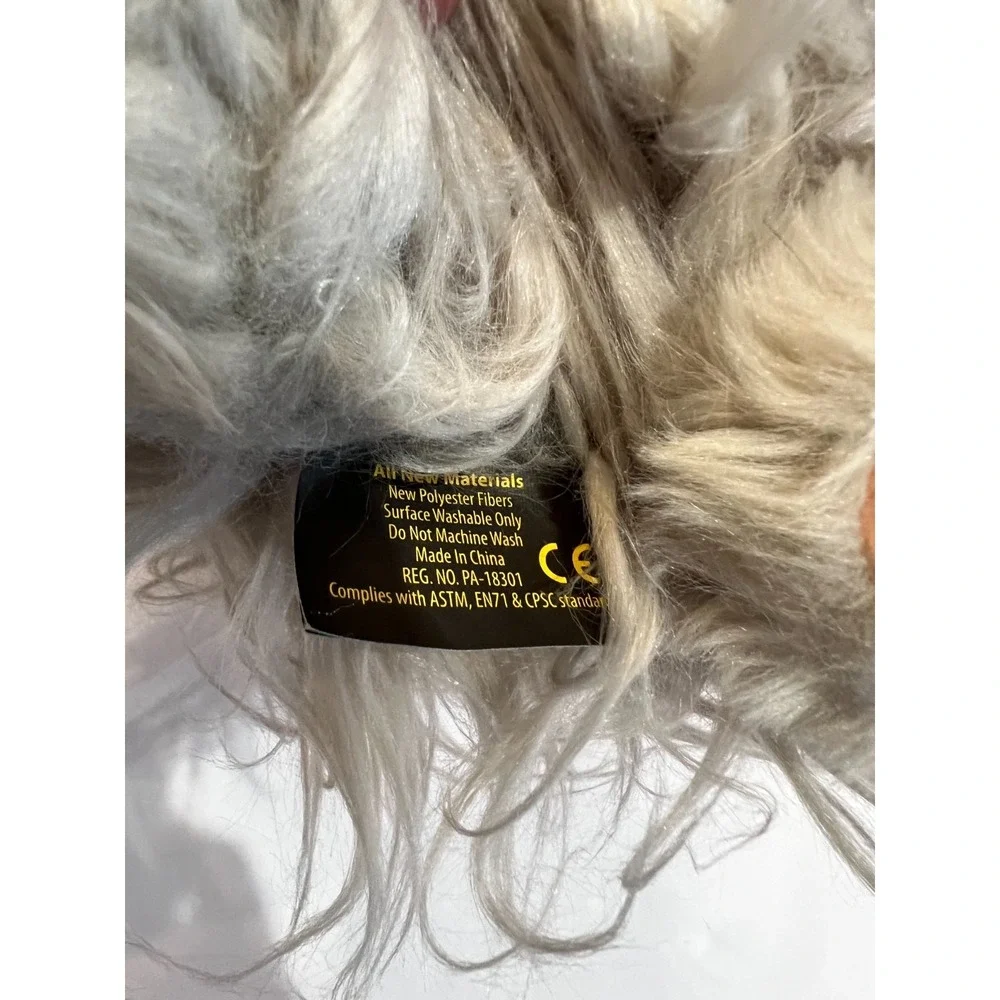 Harry Potter Fantastic Beasts‎ Demiguise Lge Gray Furry Plush Tags 15